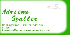 adrienn szaller business card